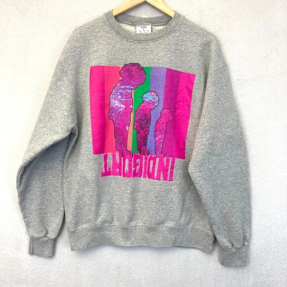 Champion Other - Chris Brown Indigo Children Indigoat 2019 Sweatshirt Gray Mens L Large Champion